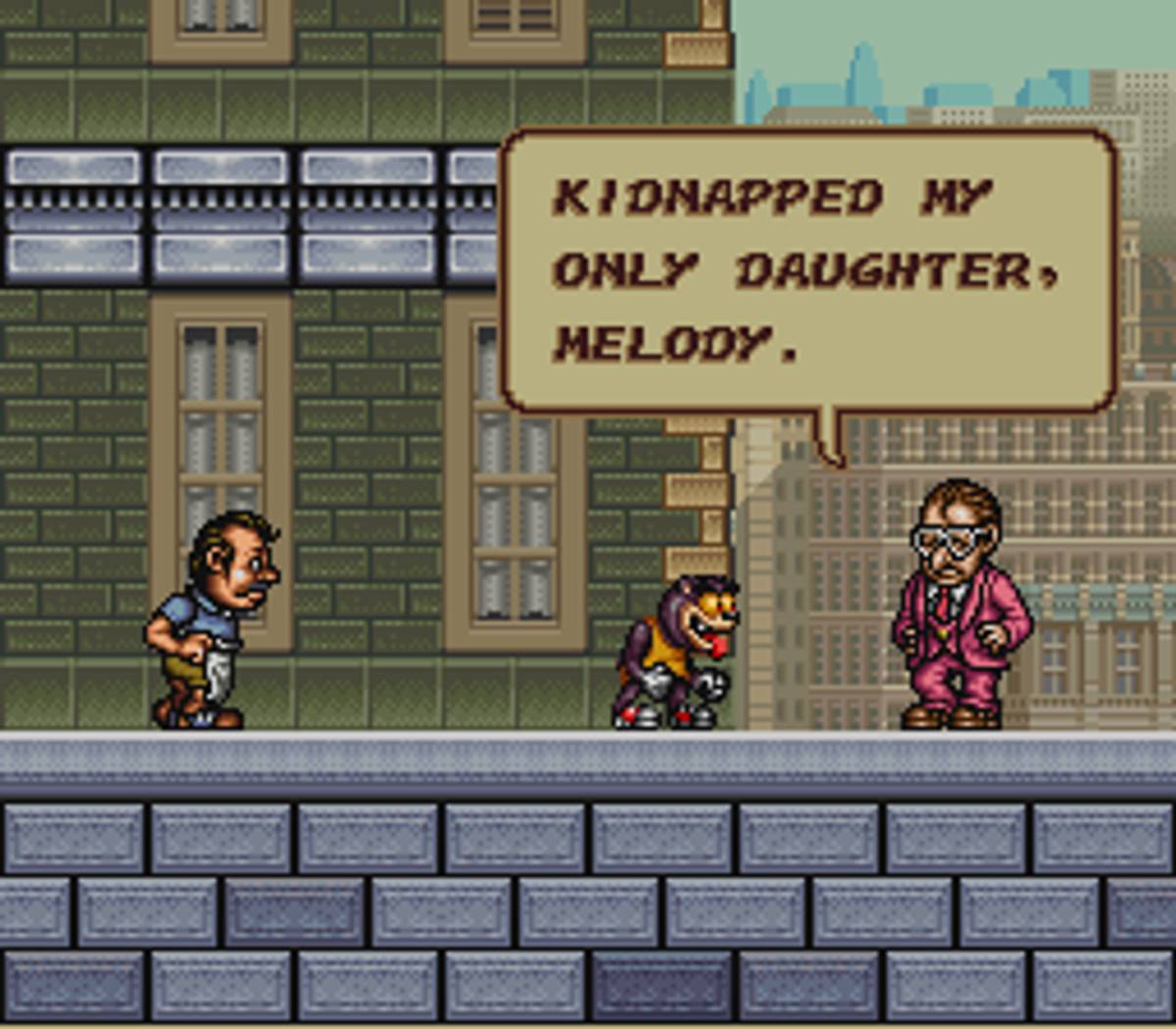 Rocky Rodent ROM - SNES screenshot 2