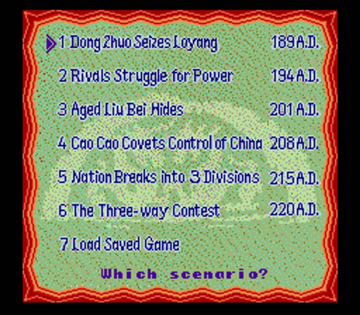 Romance of the Three Kingdoms II ROM - SNES screenshot 4