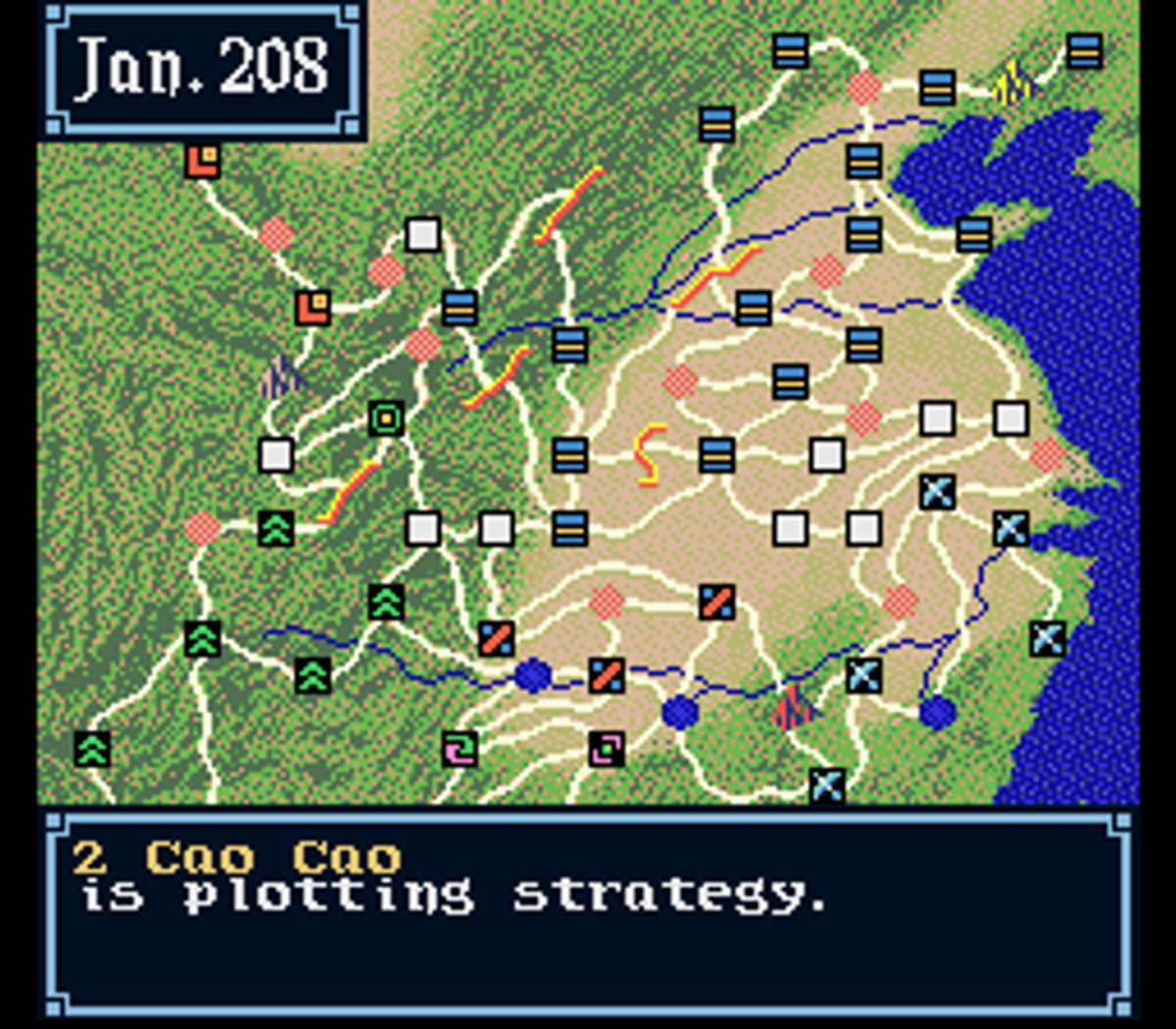 Romance of the Three Kingdoms III: Dragon of Destiny ROM - SNES screenshot 5