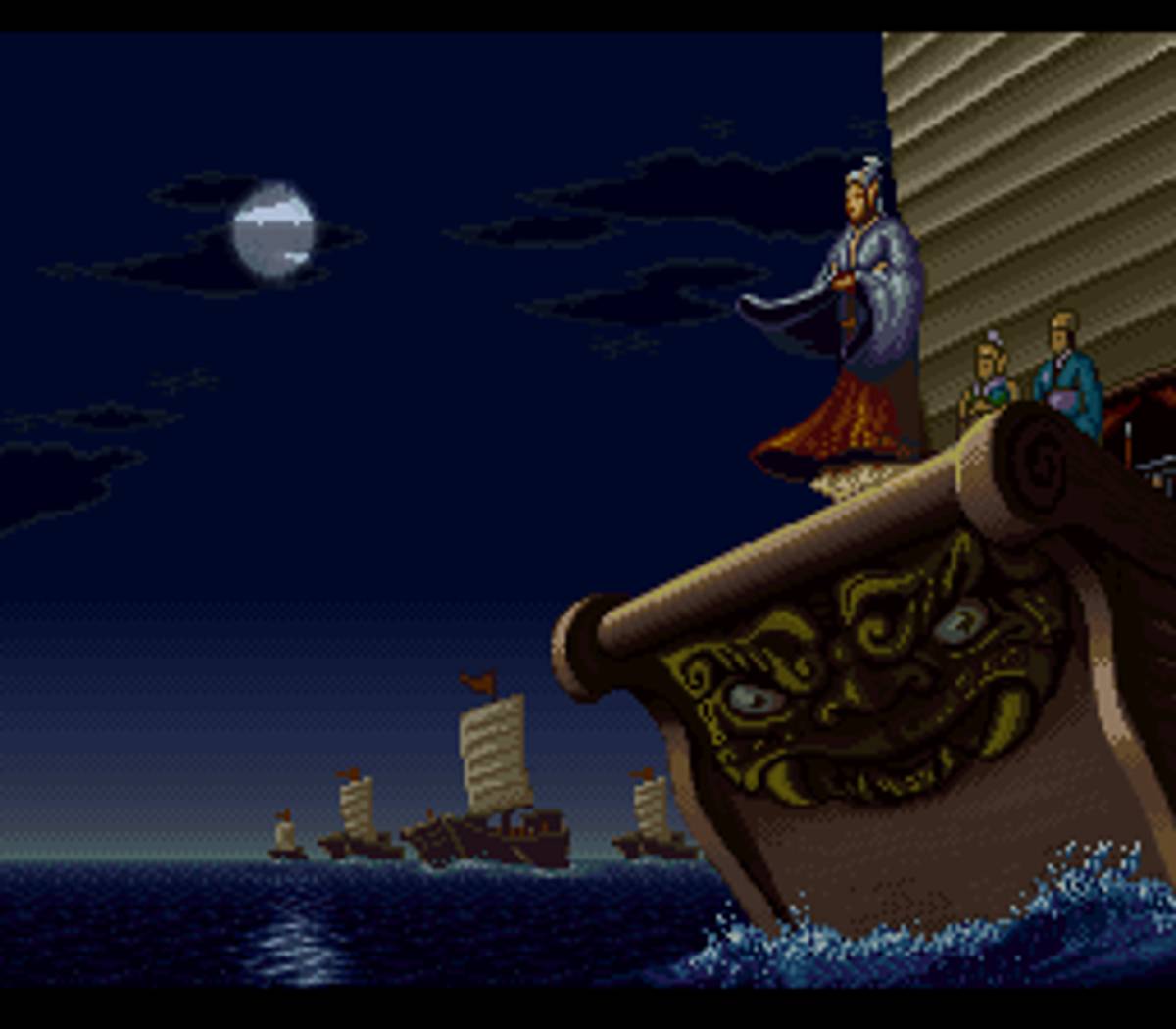 Romance of the Three Kingdoms IV: Wall of Fire ROM - SNES screenshot 1