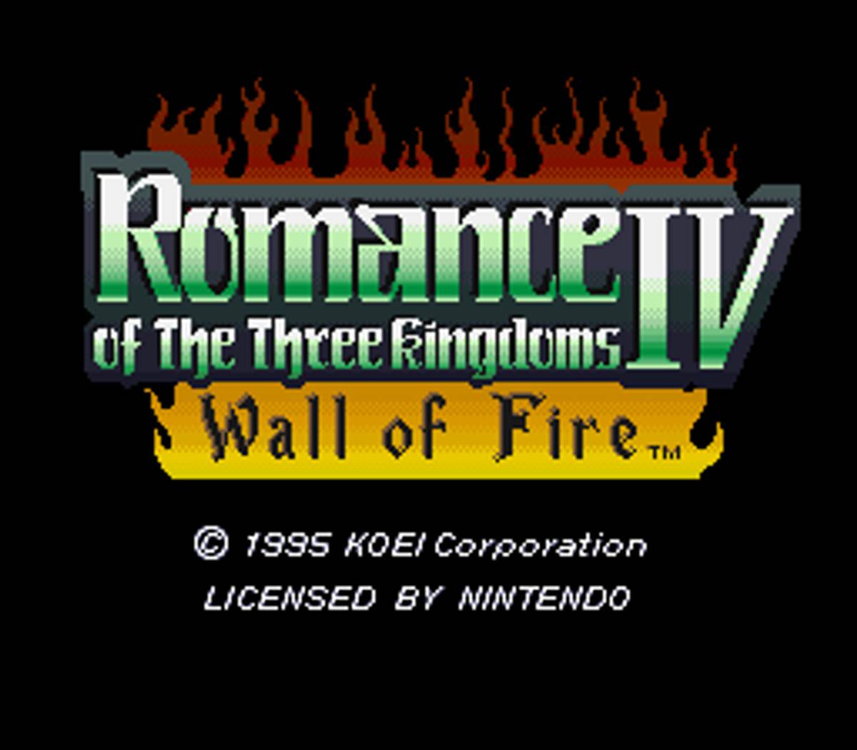 Romance of the Three Kingdoms IV: Wall of Fire ROM - SNES screenshot 4