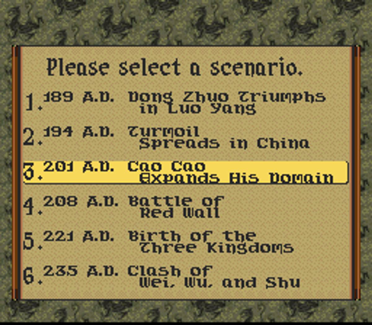 Romance of the Three Kingdoms IV: Wall of Fire ROM - SNES screenshot 7