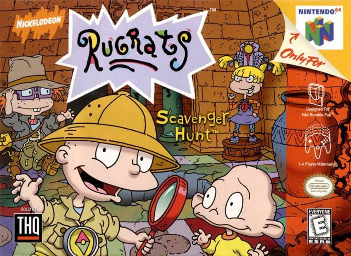 Download Torrent Rugrats: Scavenger Hunt ROM – N64