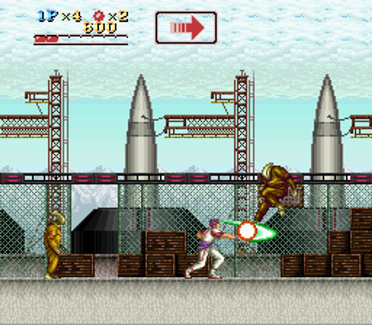 Run Saber ROM - SNES screenshot 3
