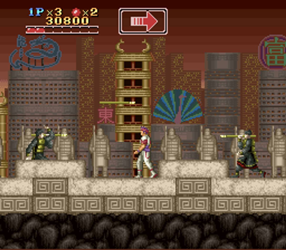 Run Saber ROM - SNES screenshot 8