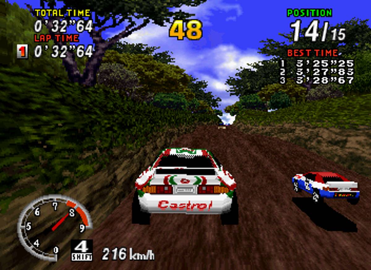 SEGA Rally Championship ISO - Saturn screenshot 10