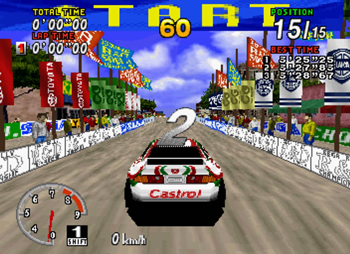 SEGA Rally Championship ISO - Saturn screenshot 7