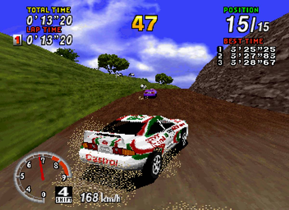 SEGA Rally Championship ISO - Saturn screenshot 8