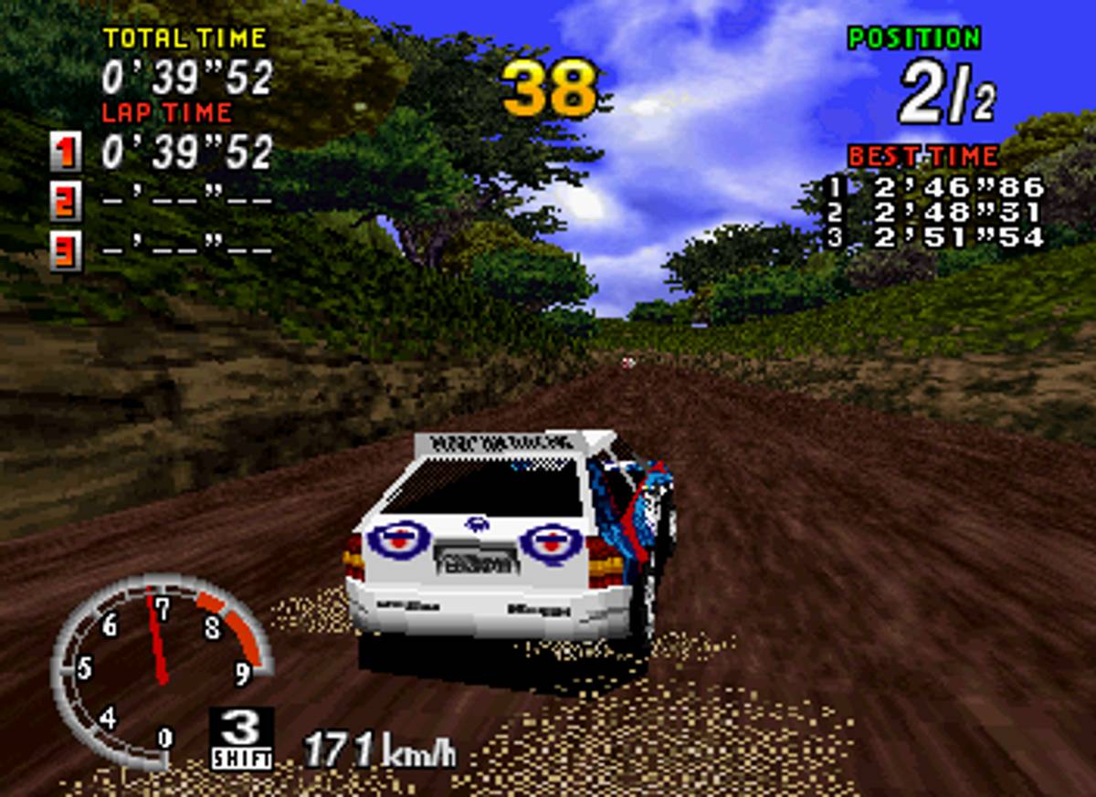 SEGA Rally Championship ISO - Saturn screenshot 9