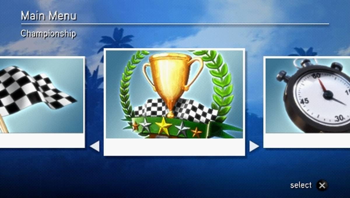 SEGA Rally Revo ISO - PSP screenshot 3