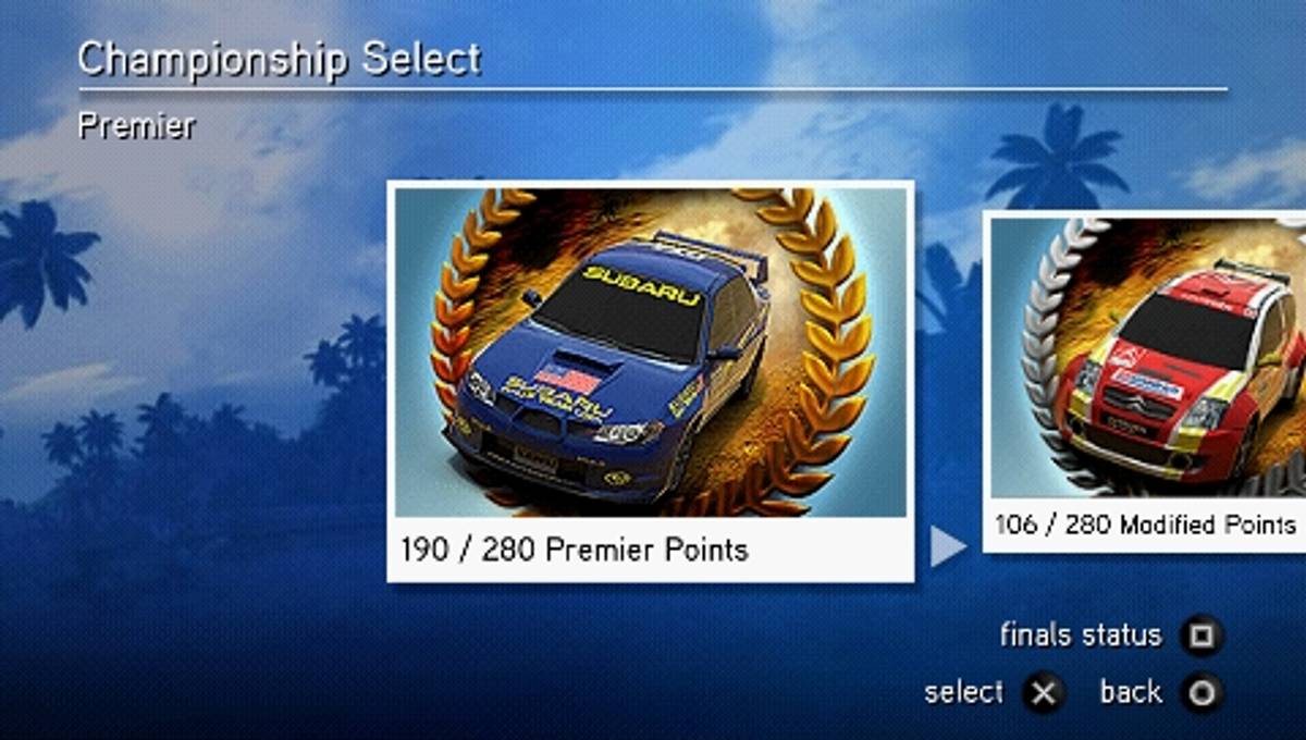 SEGA Rally Revo ISO - PSP screenshot 4
