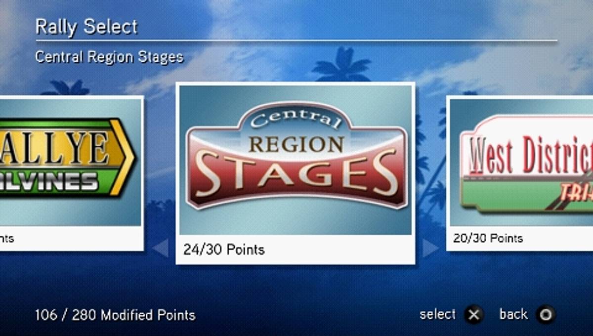 SEGA Rally Revo ISO - PSP screenshot 5