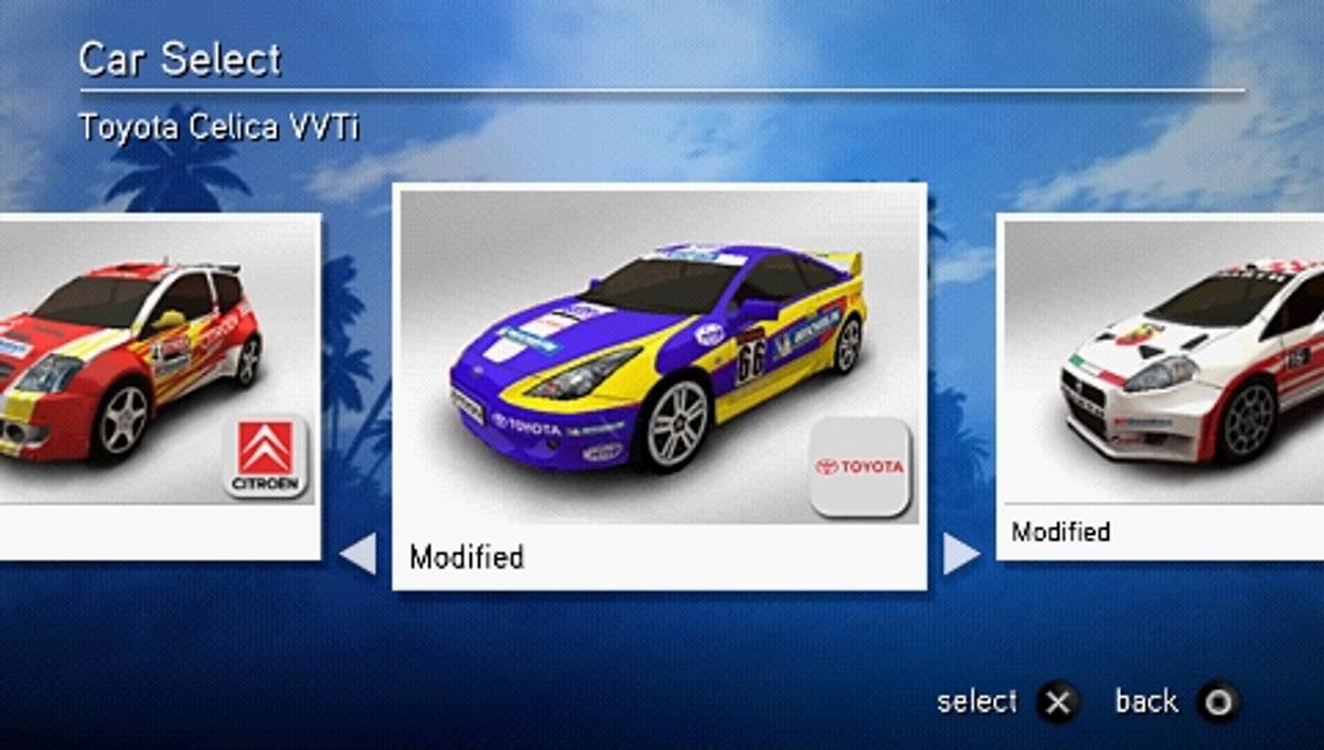 SEGA Rally Revo ISO - PSP screenshot 7