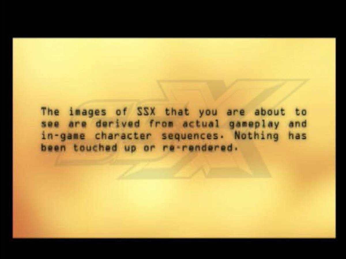 SSX ISO - PS2 screenshot 4