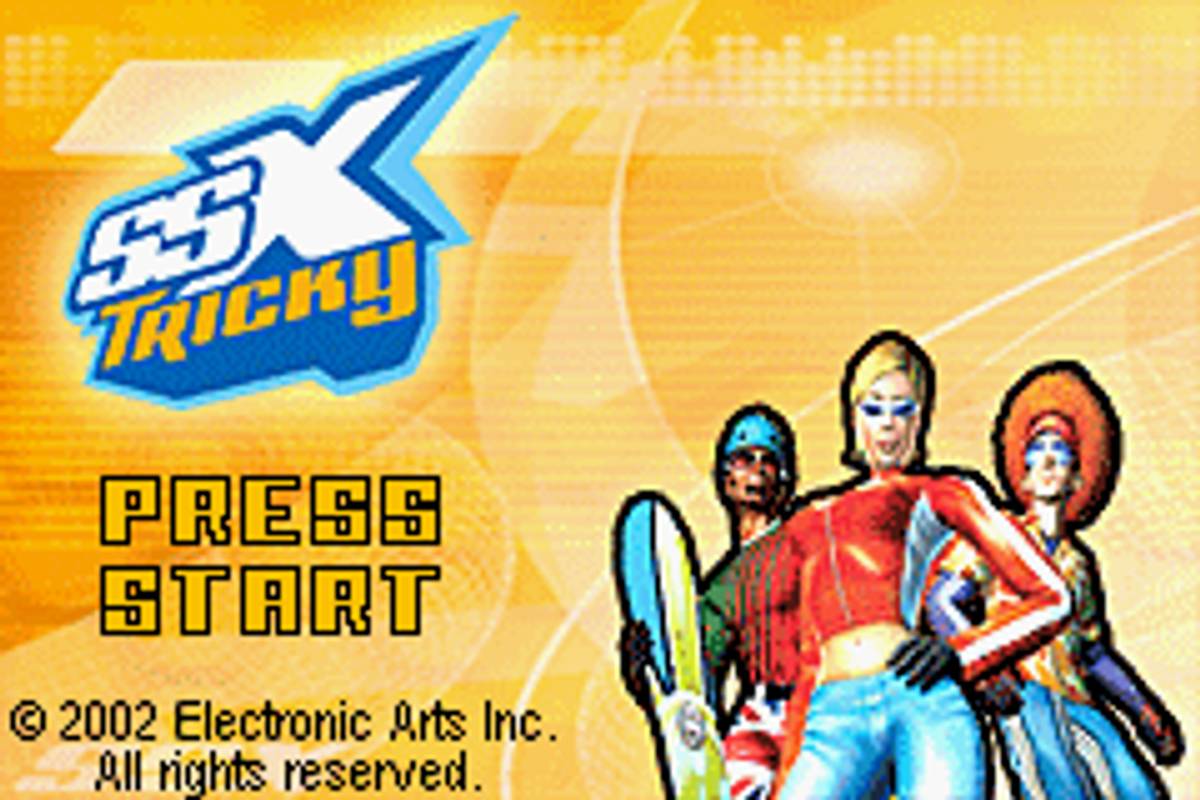 SSX Tricky ROM - GBA screenshot 1