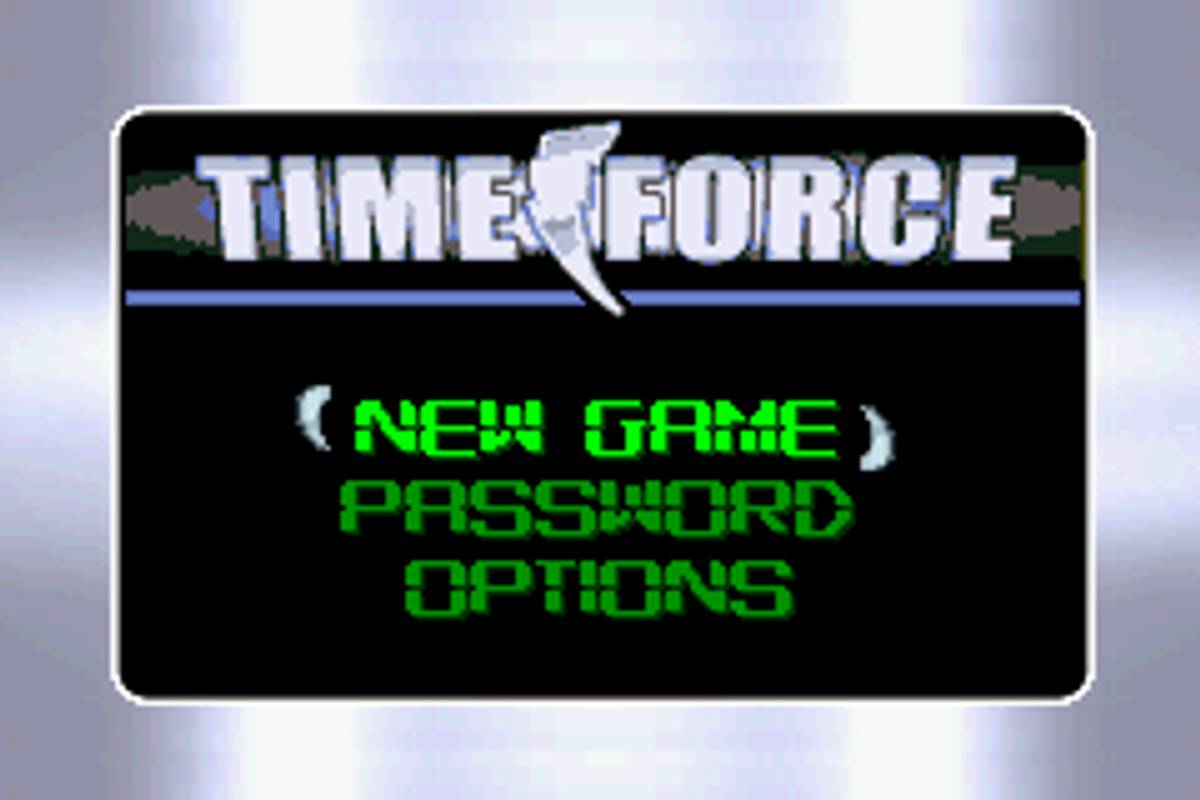 Saban's Power Rangers: Time Force ROM - GBA screenshot 1