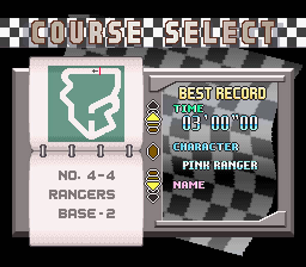 Saban's Power Rangers Zeo: Battle Racers ROM - SNES screenshot 3