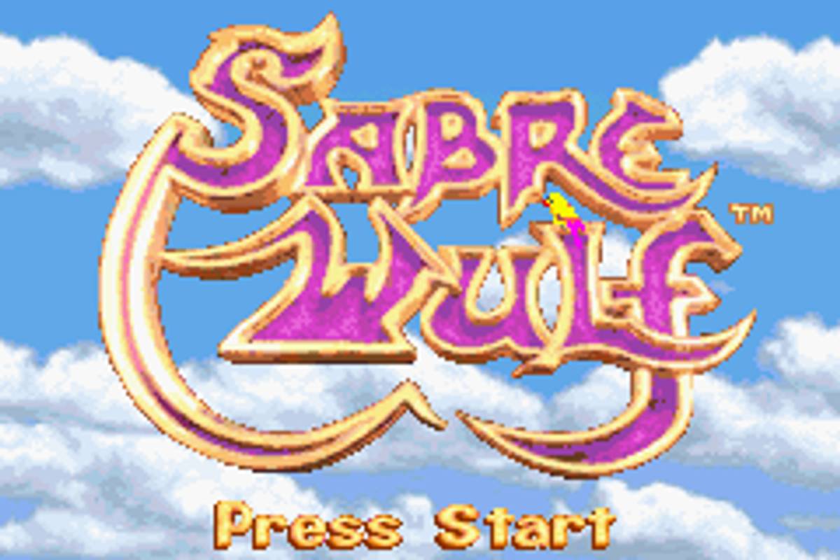Sabre Wulf ROM - GBA screenshot 1