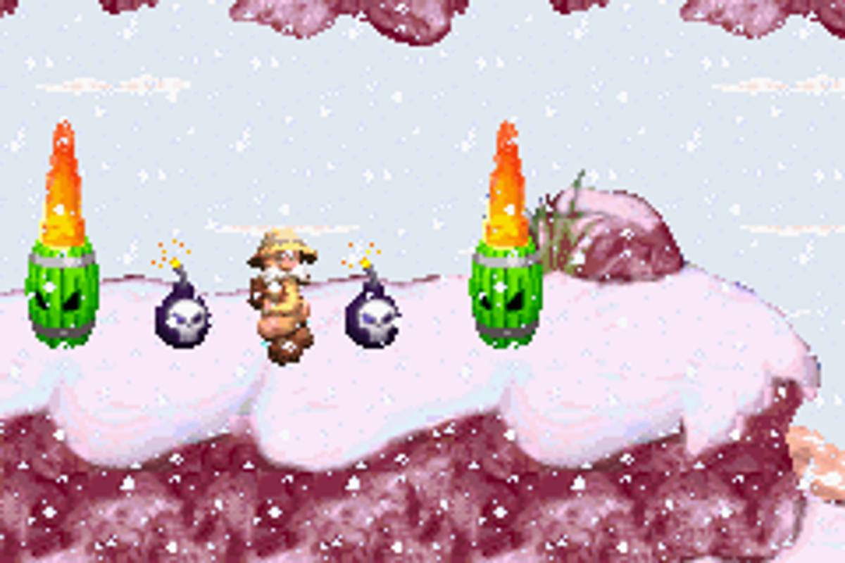 Sabre Wulf ROM - GBA screenshot 3