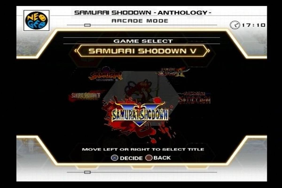 Samurai Shodown: Anthology ISO - PS2 screenshot 2