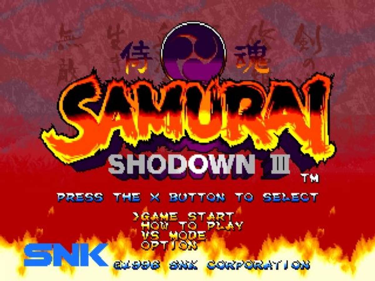 Samurai Shodown III: Blades of Blood ISO - PS1 screenshot 1