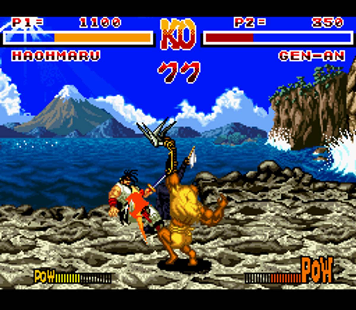 Samurai Shodown ROM - SNES screenshot 2