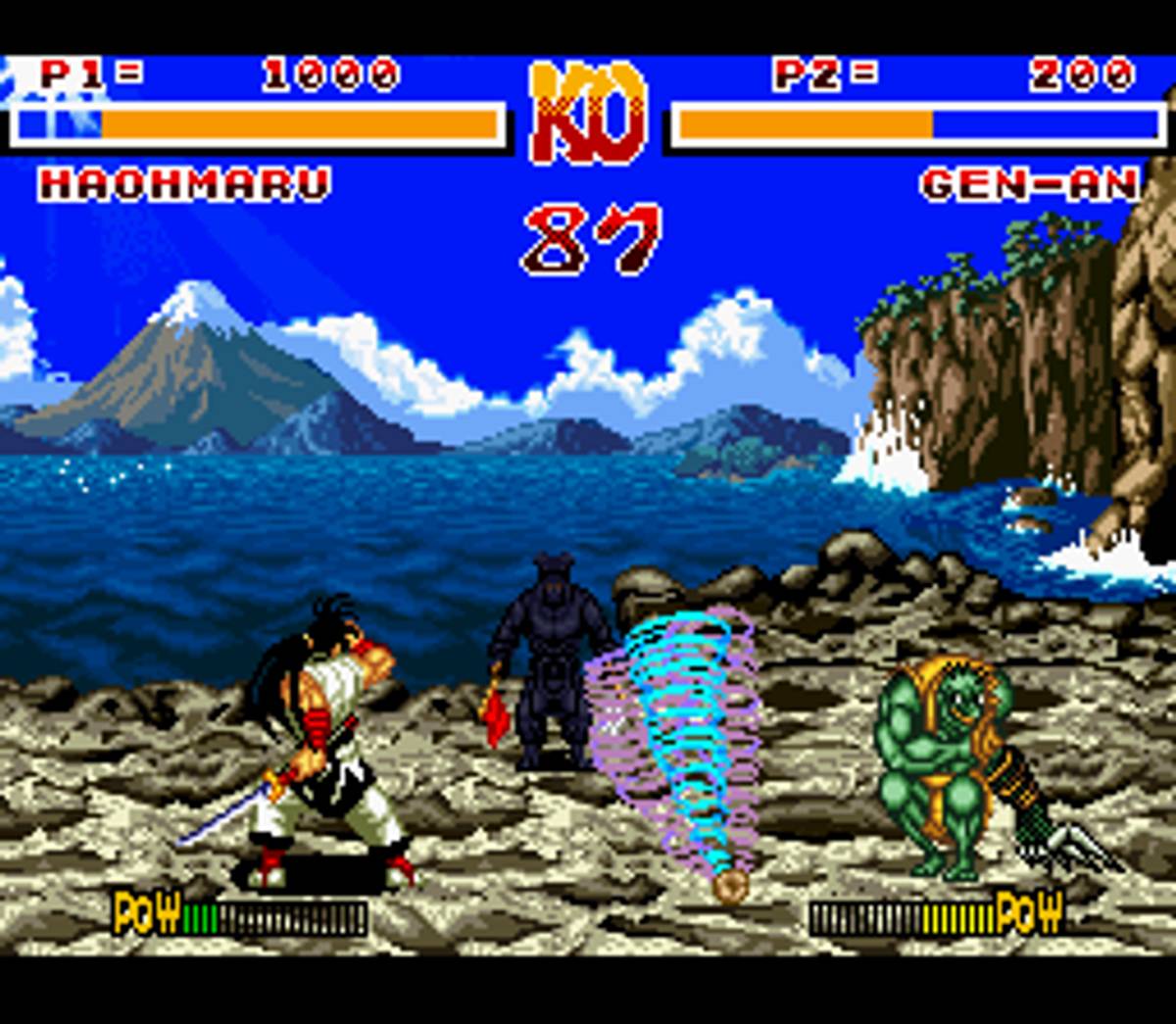 Samurai Shodown ROM - SNES screenshot 3