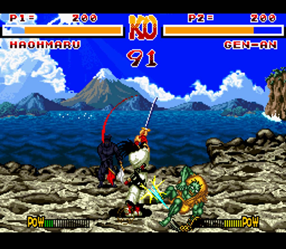 Samurai Shodown ROM - SNES screenshot 4