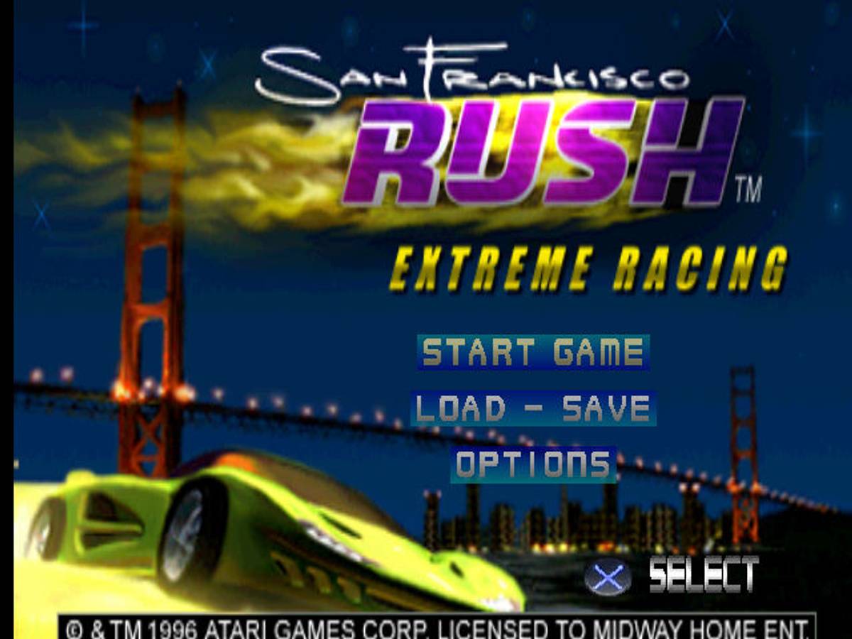 San Francisco Rush: Extreme Racing ISO - PS1 screenshot 1