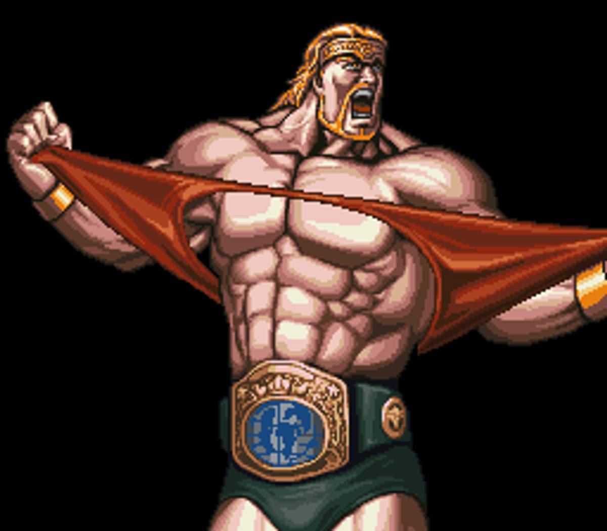 Saturday Night Slam Masters ROM - SNES screenshot 1