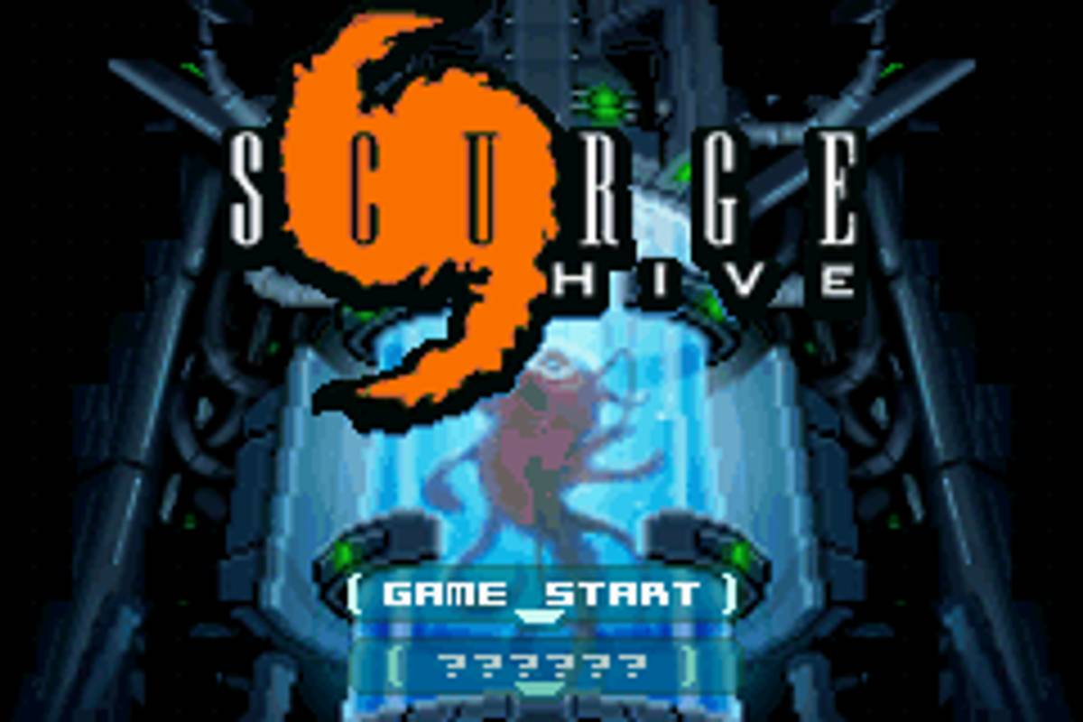 Scurge: Hive ROM - GBA screenshot 1