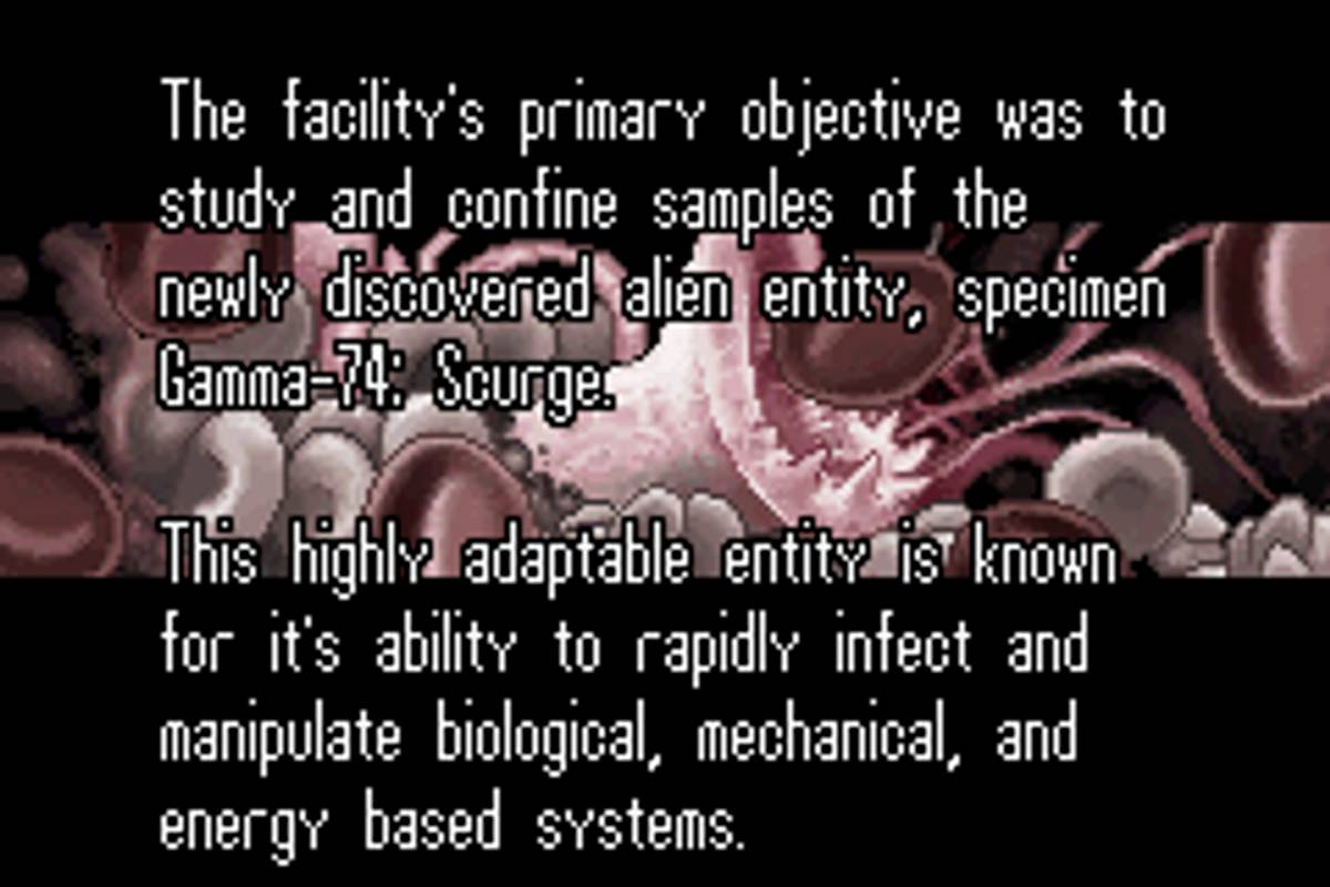 Scurge: Hive ROM - GBA screenshot 3