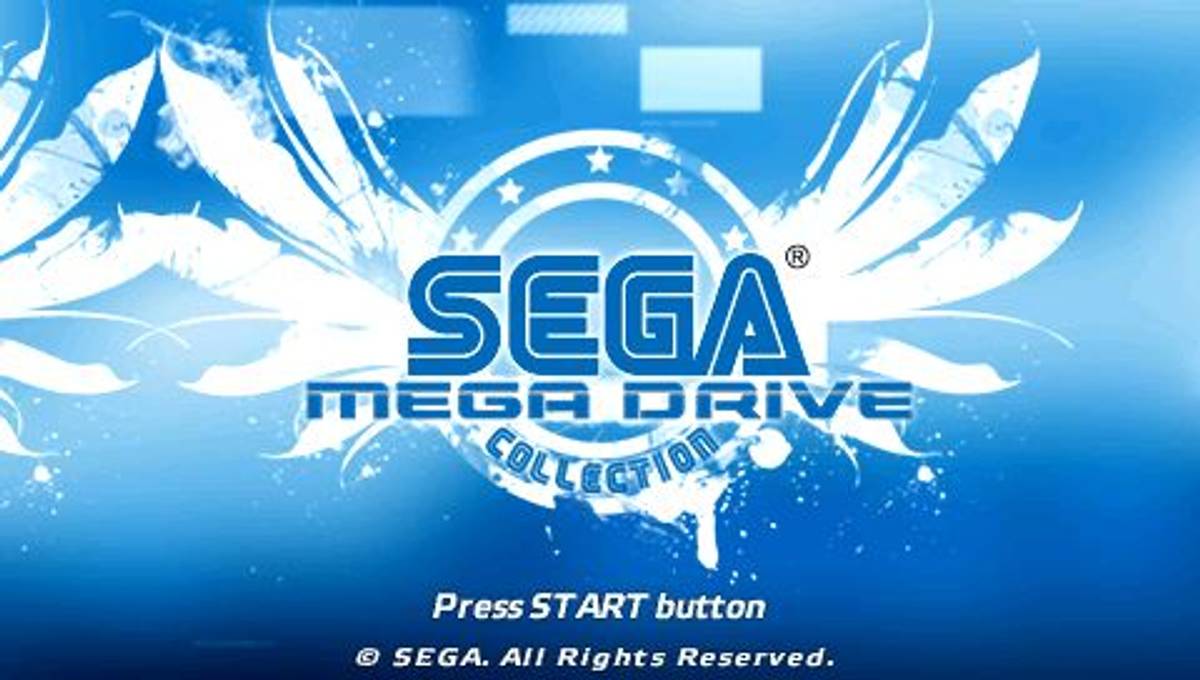 Sega Genesis Collection ISO - PSP screenshot 1