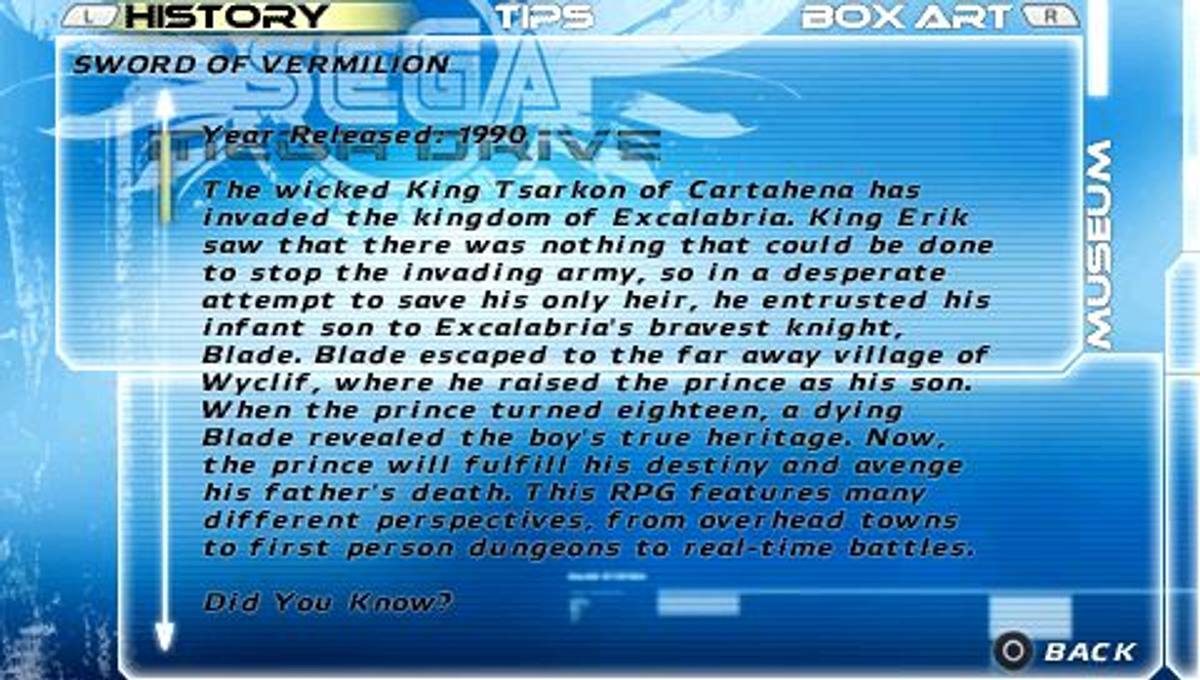 Sega Genesis Collection ISO - PSP screenshot 4