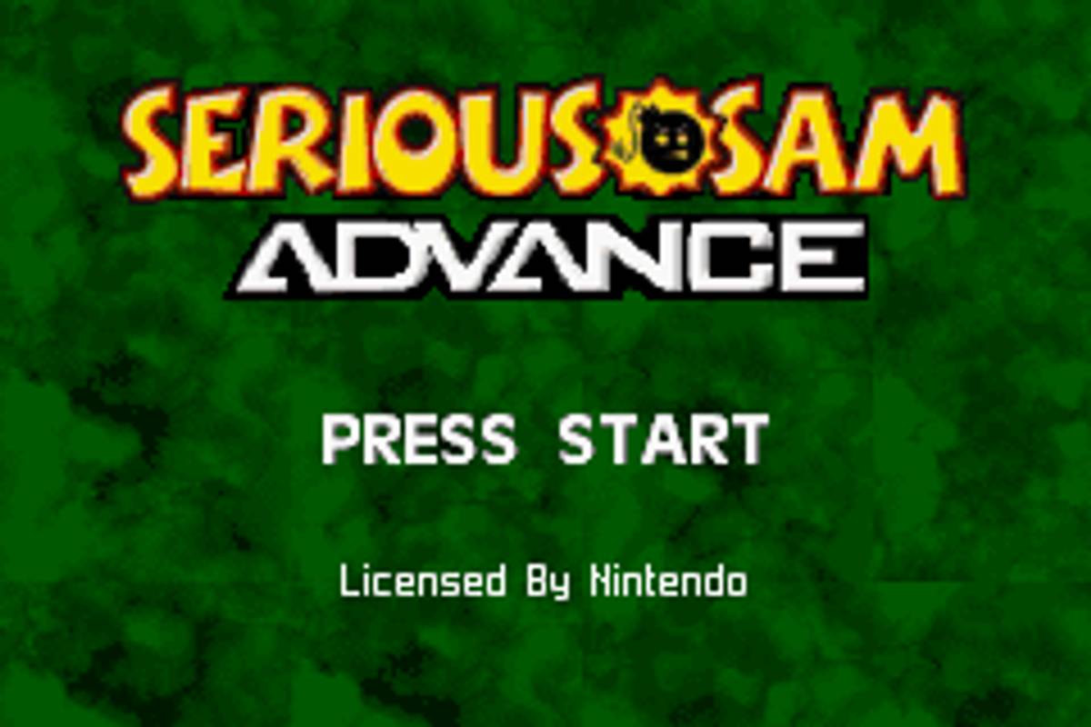 Serious Sam Advance ROM - GBA screenshot 1