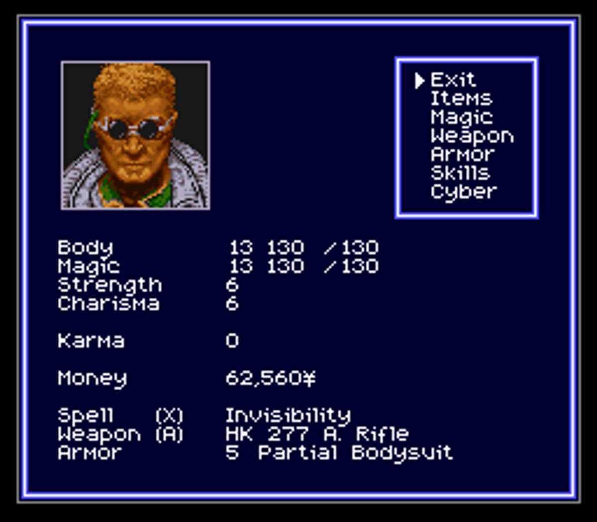 Shadowrun ROM - SNES screenshot 3