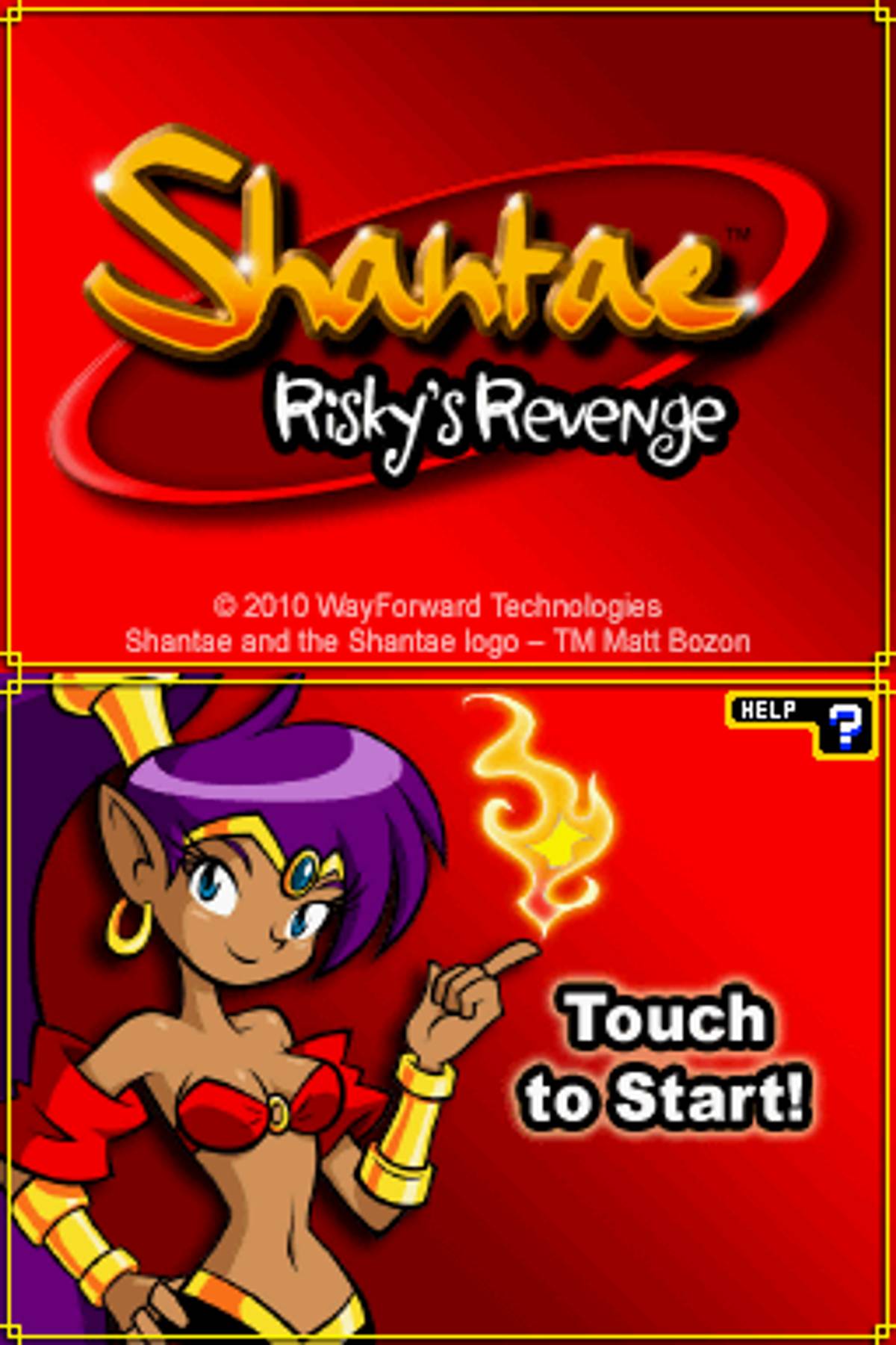 Shantae: Risky's Revenge ROM - NDS screenshot 1