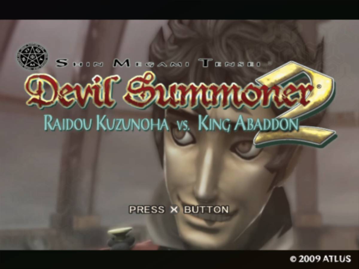 Shin Megami Tensei: Devil Summoner 2 - Raidou Kuzunoha vs. King Abaddon ISO - PS2 screenshot 1