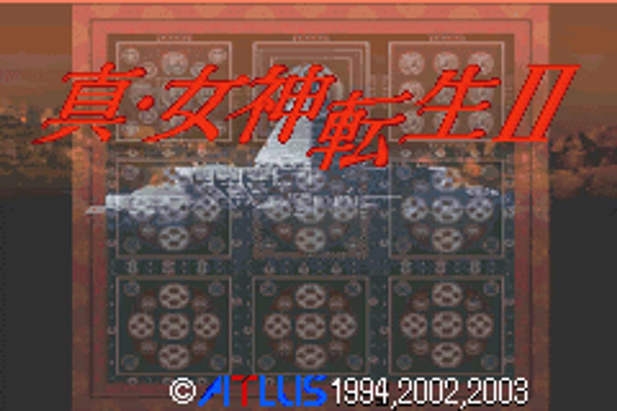 Shin Megami Tensei II ROM - GBA screenshot 2