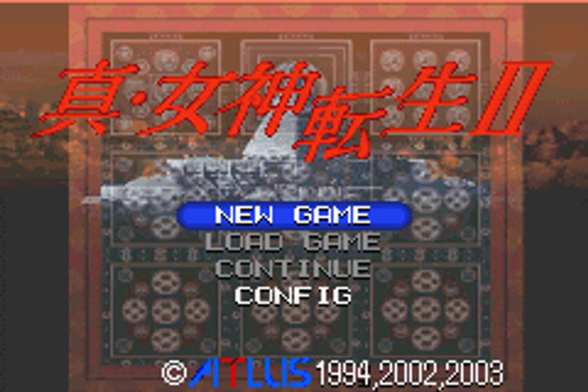 Shin Megami Tensei II ROM - GBA screenshot 3