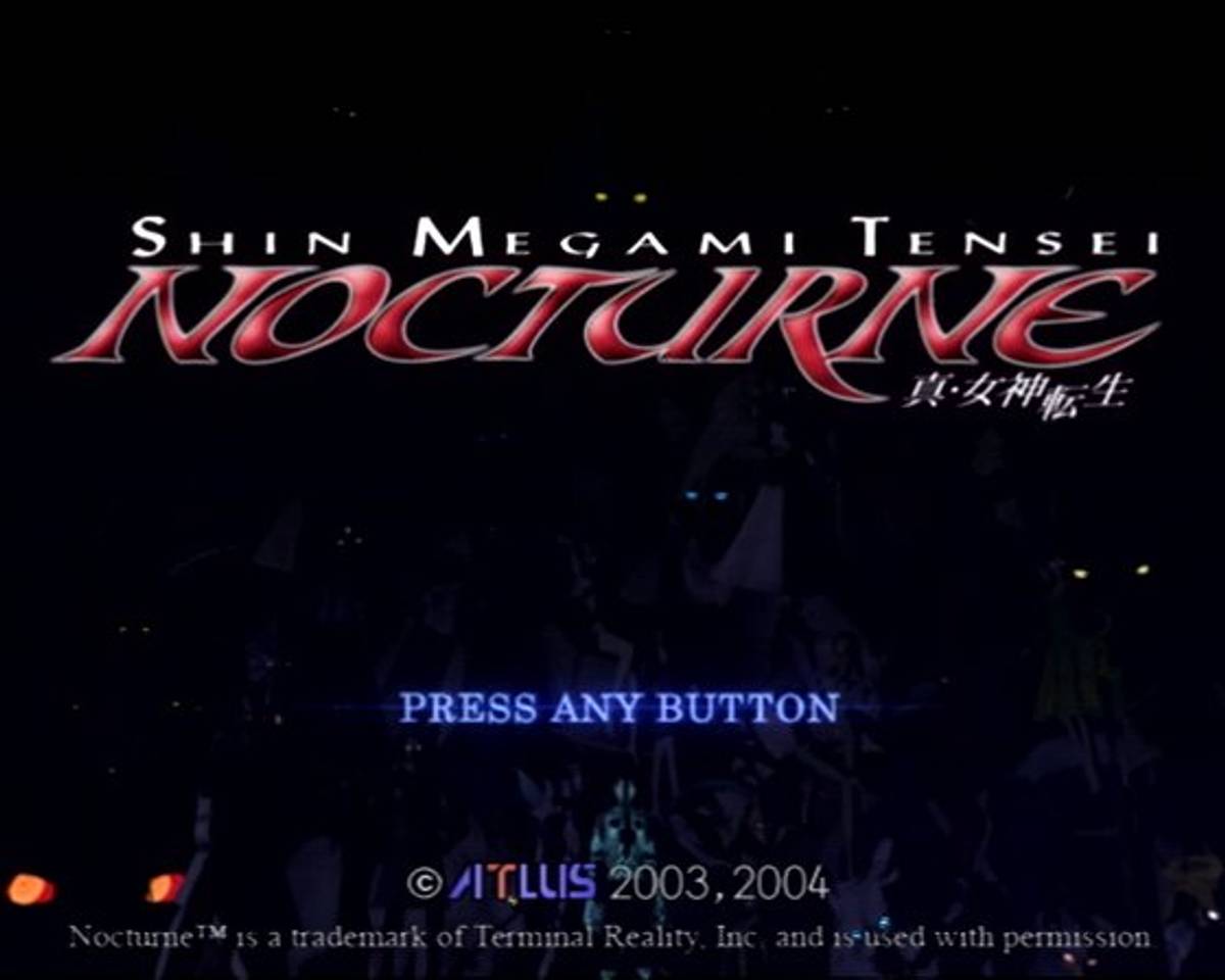 Shin Megami Tensei: Nocturne ISO - PS2 screenshot 2