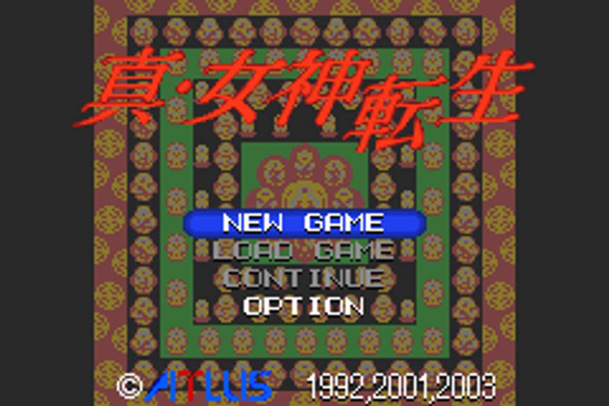Shin Megami Tensei ROM - GBA screenshot 2