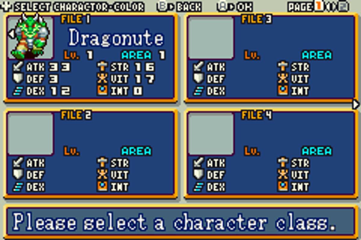Shining Soul ROM - GBA screenshot 2