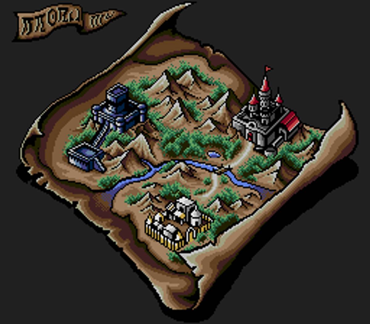 Shining in the Darkness ROM - Genesis screenshot 1
