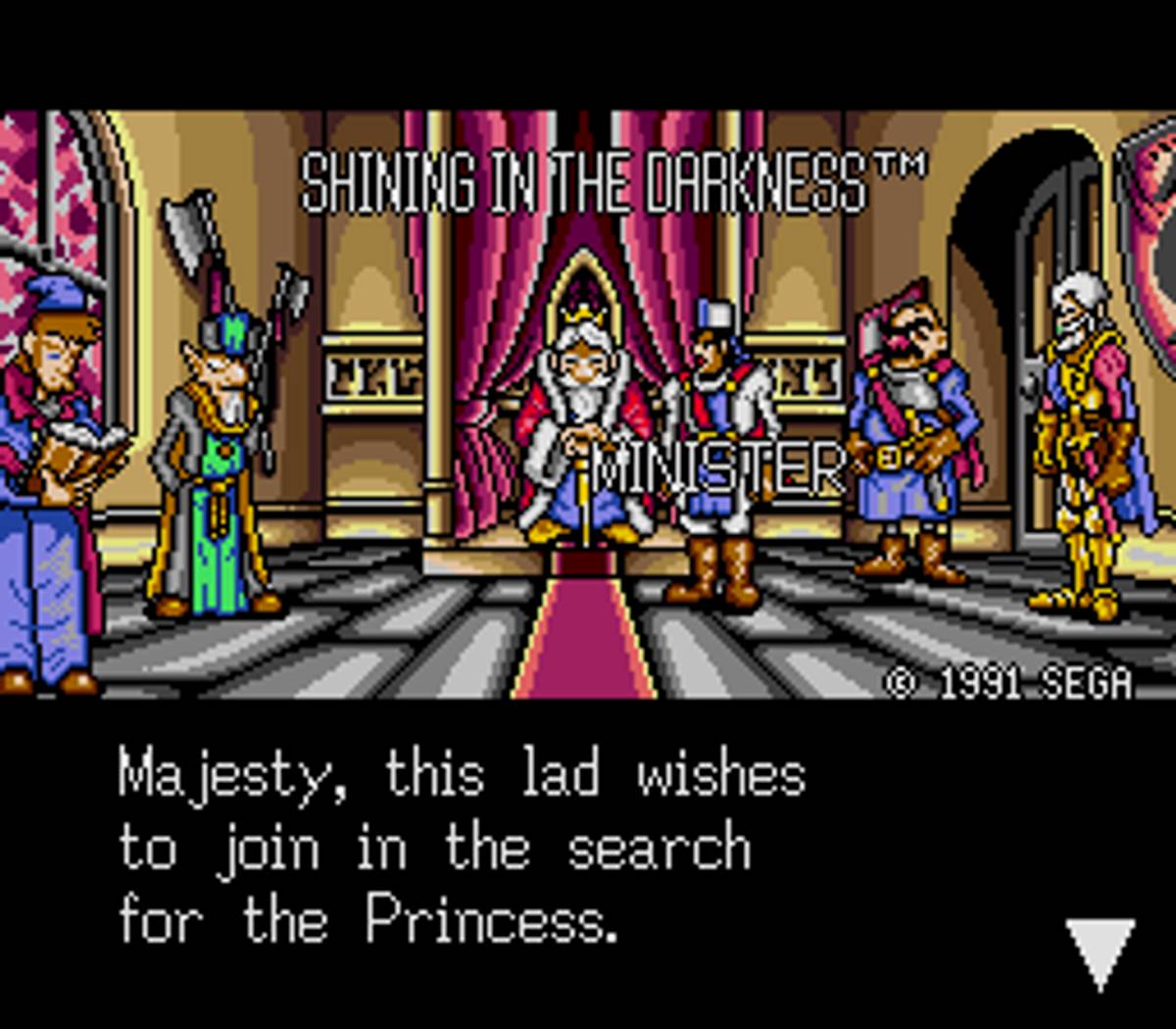 Shining in the Darkness ROM - Genesis screenshot 3