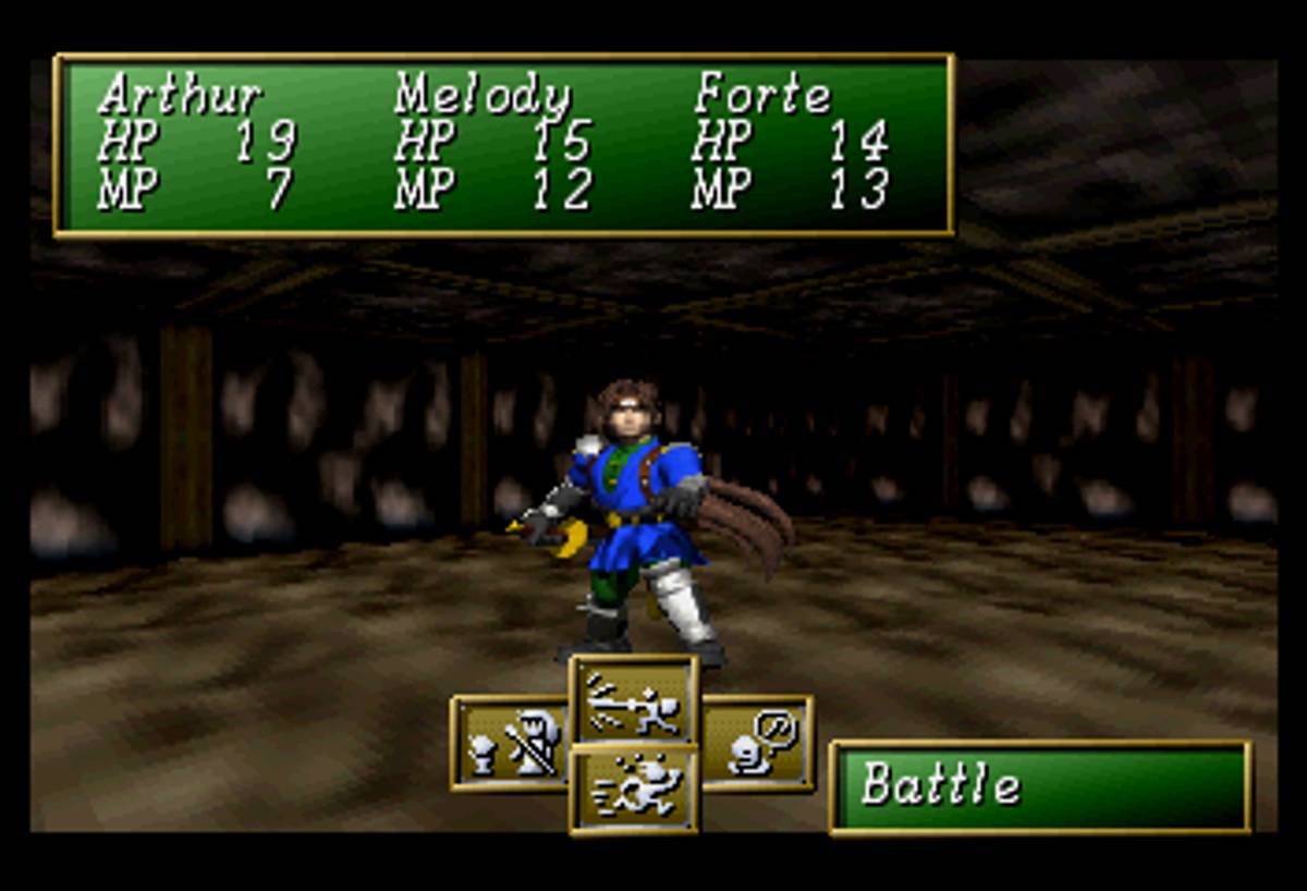 Shining the Holy Ark ISO - Saturn screenshot 3