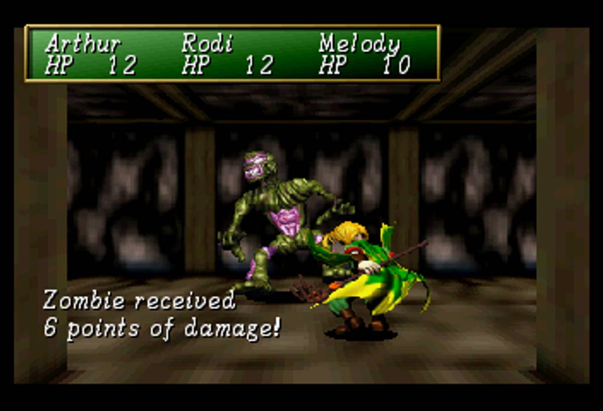 Shining the Holy Ark ISO - Saturn screenshot 5