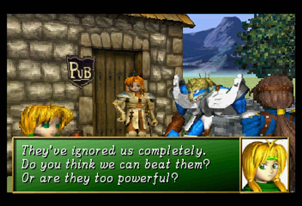 Shining the Holy Ark ISO - Saturn screenshot 9