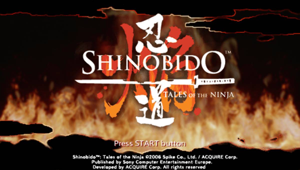 Shinobido: Tales of the Ninja ISO - PSP screenshot 1