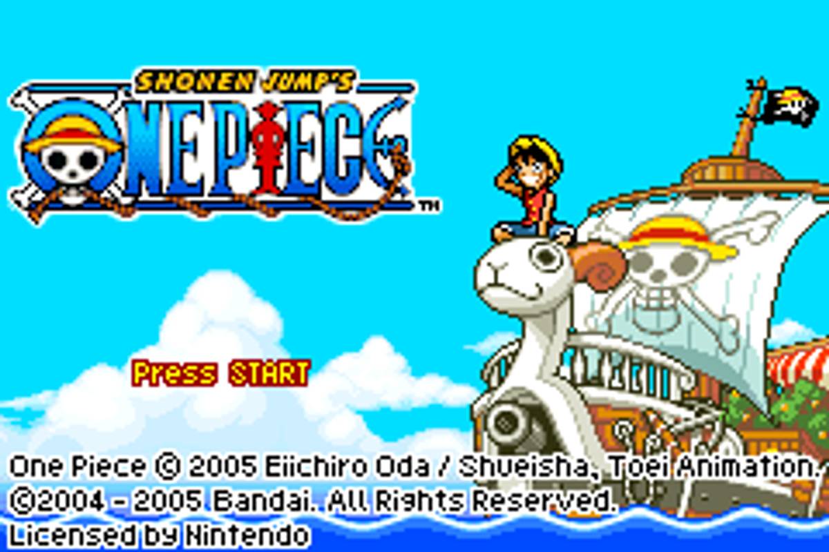 Shonen Jump's One Piece ROM - GBA screenshot 1